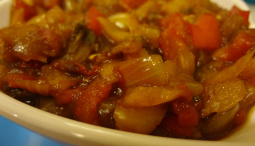 Onion – Bell Peppers Fry